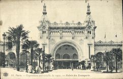 CPA Paris Exposition Universelle Paris 1900 Le palais des transports