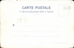 VINTAGE POSTCARD World Fair of 1900 Paris house of Mexico