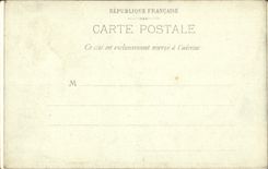 VINTAGE POSTCARD Paris World Fair Of View of the bridge Alexandre III