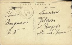 International de París Expostition de la POSTAL de la VENDIMIA de panorámico vista artes decorativos hacia el puente Alejandro III y el palacio grande