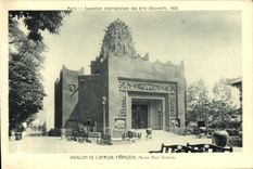 CPA Paris Exposition Internationale Des Arts Decoratifs pavillon de l'afrique francaise