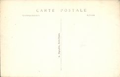 Exposición internacional de la POSTAL de la VENDIMIA de la casa decorativa de París de los artes de África francesa