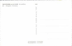 MODERN CARD Montoire On the Dormouse Vault St Gilles