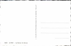 MODERN CARD Puy the Rock St Michel