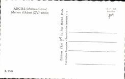 POSTAL MODERNA encoleriza la casa de Adán (vista hermosa)