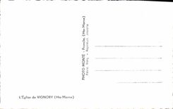 MODERN CARD Vignory Church