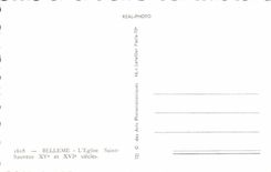 POSTAL MODERNA Belleme el ahorrador santo de la iglesia