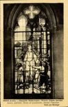 CPA Dreux Chapelle Saint Louis vitrail d'apres Lariviere Sainte Adelaide Reine de Lombardie 