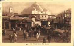 CPA Tunis place bab Souika