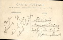 VINTAGE POSTCARD Lodeve View