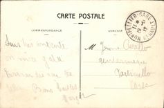 VINTAGE POSTCARD Montpellier Rules Of Louis XIV peyrou