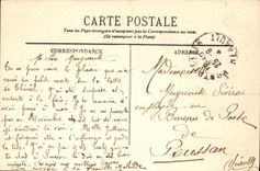 VINTAGE POSTCARD Montpellier Gardens And First Arcades Of the Aqueduct