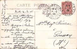 VINTAGE POSTCARD Montpellier Prefecture