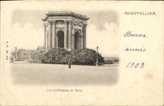 CPA Montpellier Le Chateau D'Eau