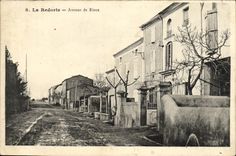 CPA La Redorte avenue De Rieux