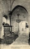 VINTAGE POSTCARD Candes the Commencee Church in 1175 La Chapelle St Martin