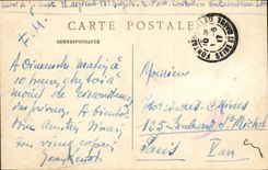 CPA Palais De Fontainebleau La Cour Des Adieux Vue prise de la terrasse