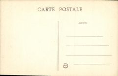 VINTAGE POSTCARD Drill De Fontainebleau the Elephant Falls of Apremont