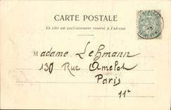 CPA Foret De Fontainebleau La Roche Qui Pleure Franchard