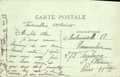 CPA Fontainebleau Le Palais La Grotte des pins 