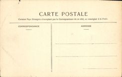 VINTAGE POSTCARD Drill De Fontainebleau Dorly Fountain