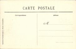 VINTAGE POSTCARD Drill De Fontainebleau rock and medallion of nemorosa queen of wood medallion Foucher de Careil