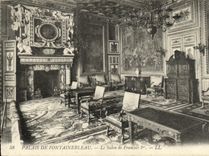 CPA Palais De Fontainebleau Le salon de francois 1er