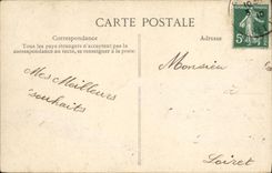 VINTAGE POSTCARD Fontainebleau Fountain of the Emperor