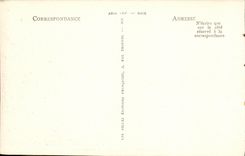 VINTAGE POSTCARD Bonifacio the Cliff and the city