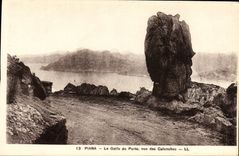 VINTAGE POSTCARD Piana the Gulf of Oporto seen of the creeks