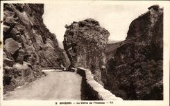 VINTAGE POSTCARD Ghisoni the Procession Of Inzecca