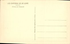 VINTAGE POSTCARD Loire ch4ateau Castle Of Chaumont