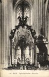 CPA Rouen Eglise saint maclou grande Nef