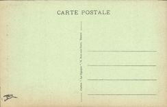 VINTAGE POSTCARD Rouen Church saint maclou great Nave