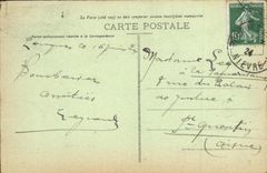 CPA Nos Bons citadins le plat difficile