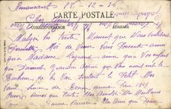 VINTAGE POSTCARD holy Porch Of the church German Amiens