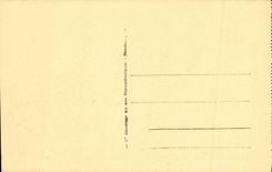 VINTAGE POSTCARD Tunis View and the minaret of Sidi Ben Arous