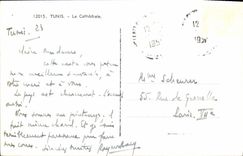 CPA Tunis La Cathedrale