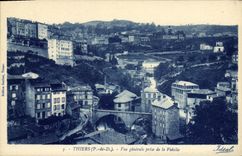 VINTAGE POSTCARD Thiers View taken of the vidalie