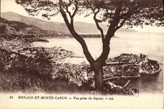 CPA Manaco et Mont Carlo Vue prise du Signal 