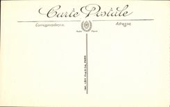 POSTAL Argentieres de la VENDIMIA y planeta