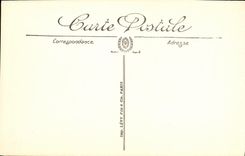 POSTAL Argentieres de la VENDIMIA la iglesia y el glaciar