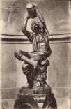 CPA Colmar Apres le Travail Statue de Vigneron de Bartholdi