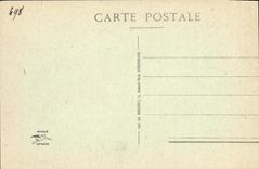 POSTAL Colmar de la VENDIMIA después de reglas de trabajo de viticultor de Bartholdi