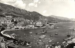 VINTAGE POSTCARD Manaco Monte Carlo Overall picture of the Port