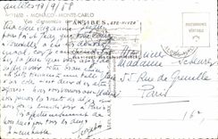 CPA Manaco Monte Carlo Vue d'ensemble du Port