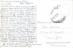 La POSTAL Lago Maggiore de la VENDIMIA la aisló Bella Vista DA Baveno