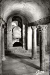 MODERN CARD Auxerre Carolingian Crypt XI century tomb of German St Sanctuary