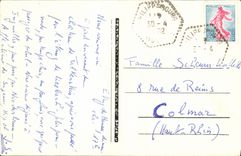 VINTAGE POSTCARD the Pond of Hanau