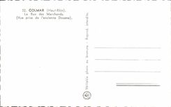 CPA Colmar La Rue des Marchands Vue prise de l'ancienne douane 